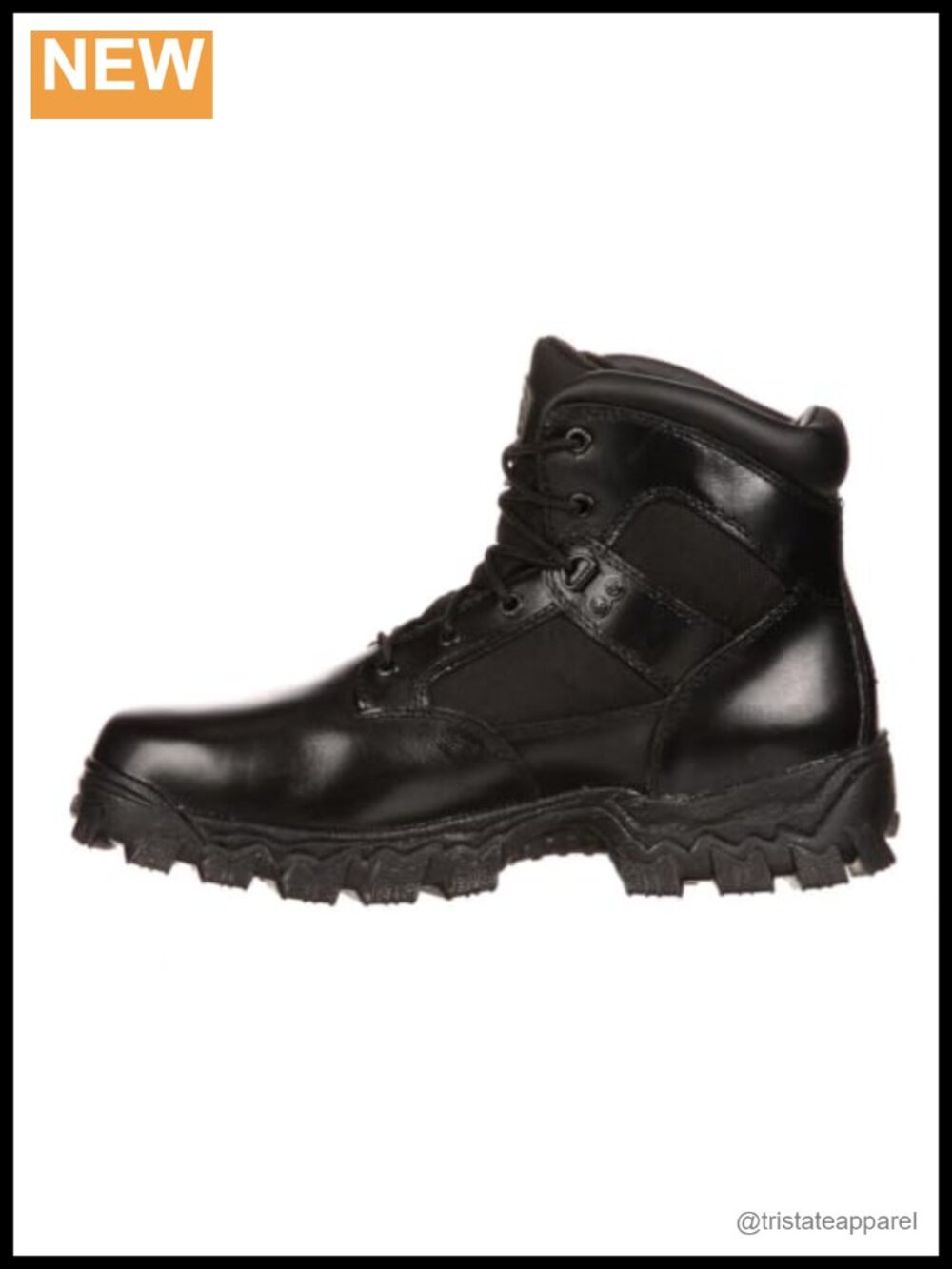Rocky Waterproof Leather Duty Boots Extra Wide Tactical